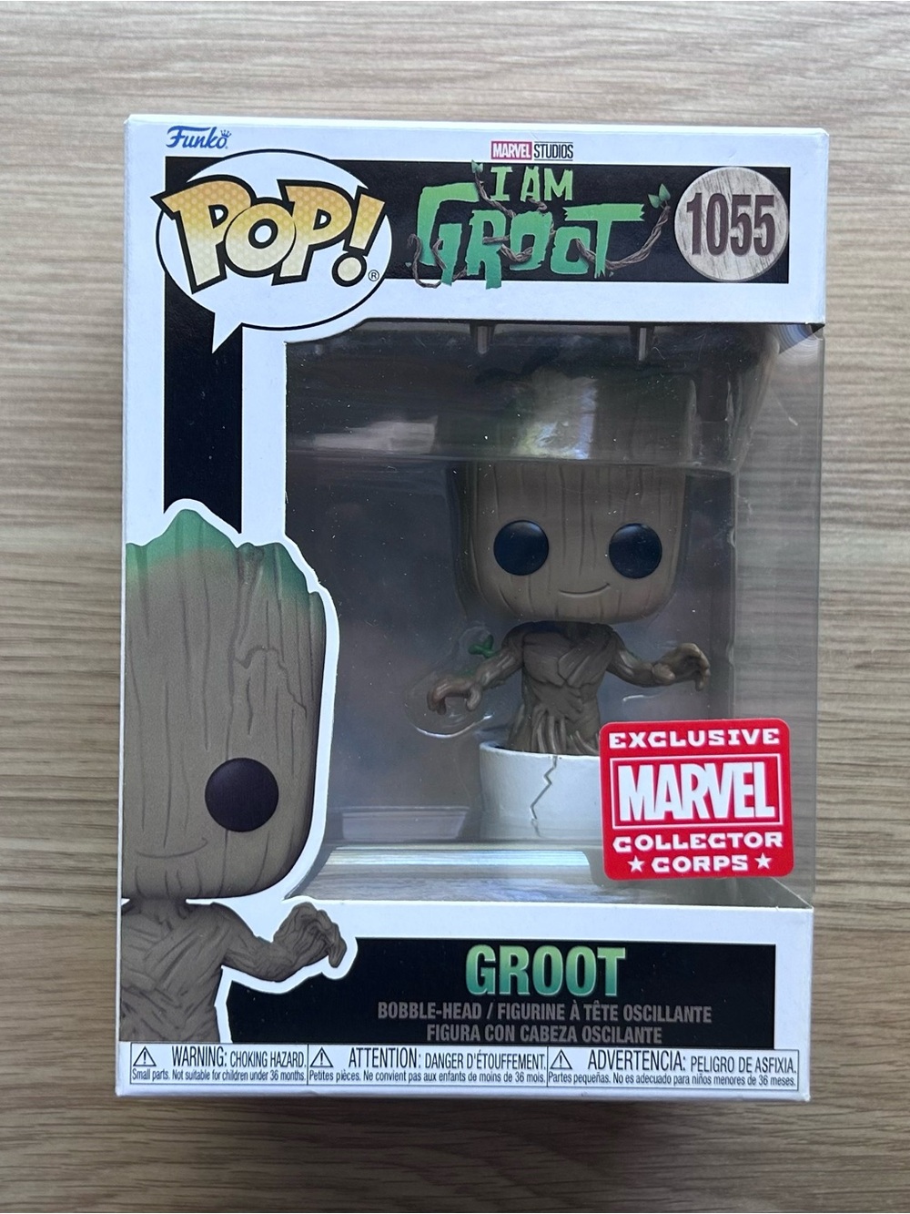 Funko Pop! I Am Groot #1055 (exclusive marvel collector corps)